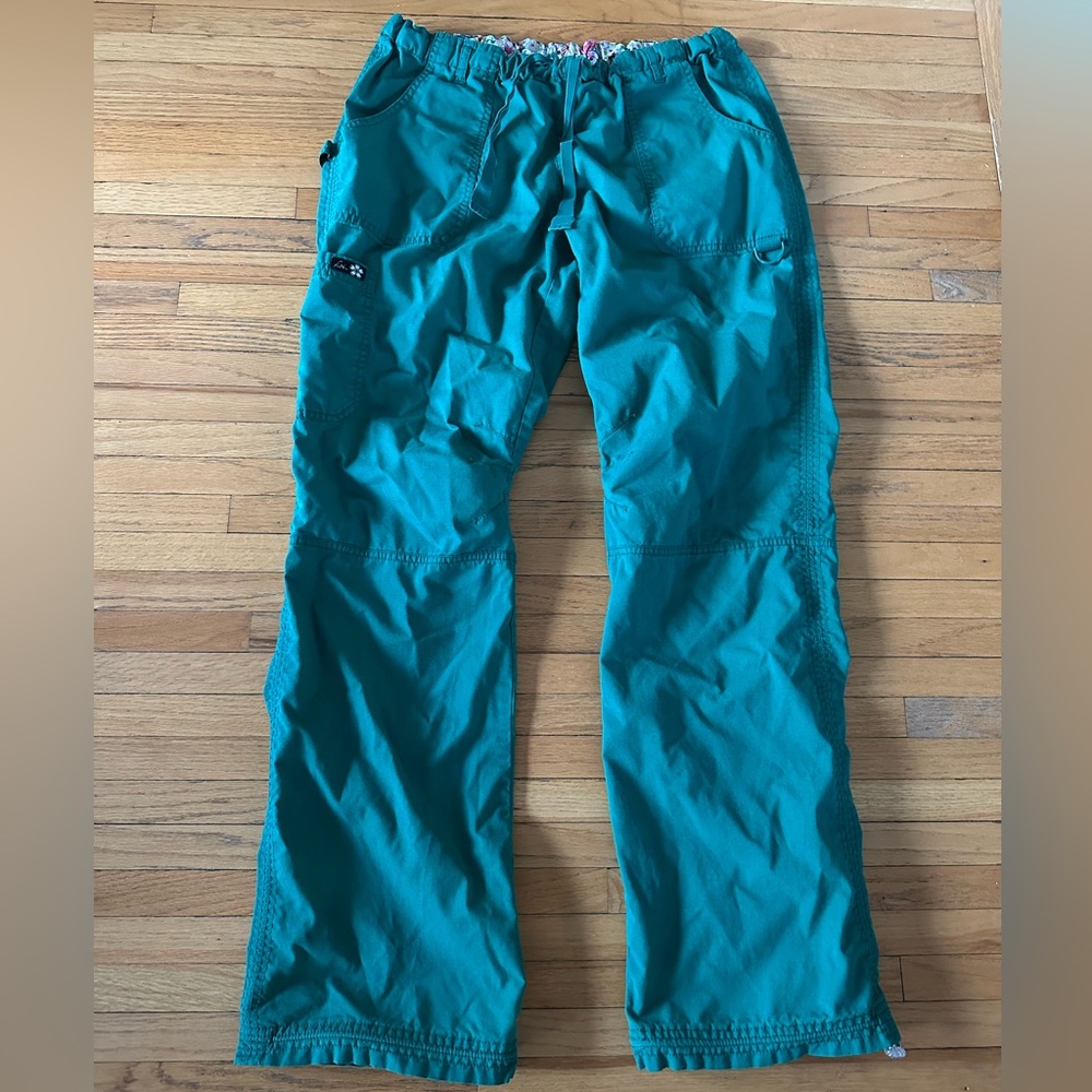 Koi Women’s Scrub Pants in Green Large Tall